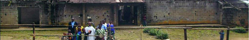 People of Butaka outside their church