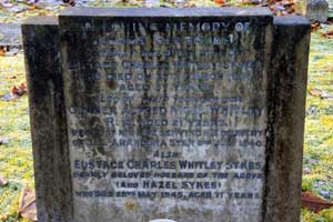 Alfred Sykes Memorial Inscription